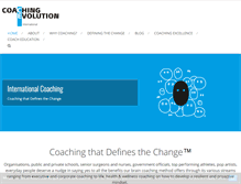 Tablet Screenshot of coachingevolution.org